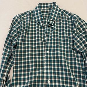 State & Liberty Teal and Grey Button Down Shirt